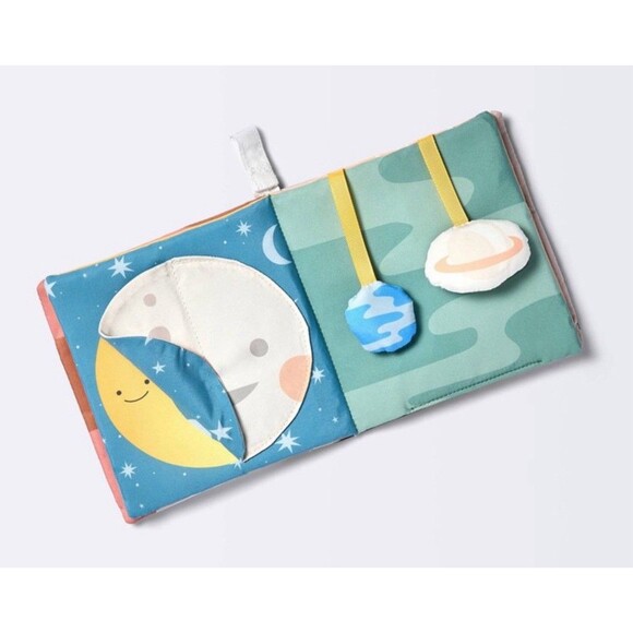 Interactive Soft Book and Plush Toy Space Cloud Island Sensory Infant NWT - Picture 3 of 4
